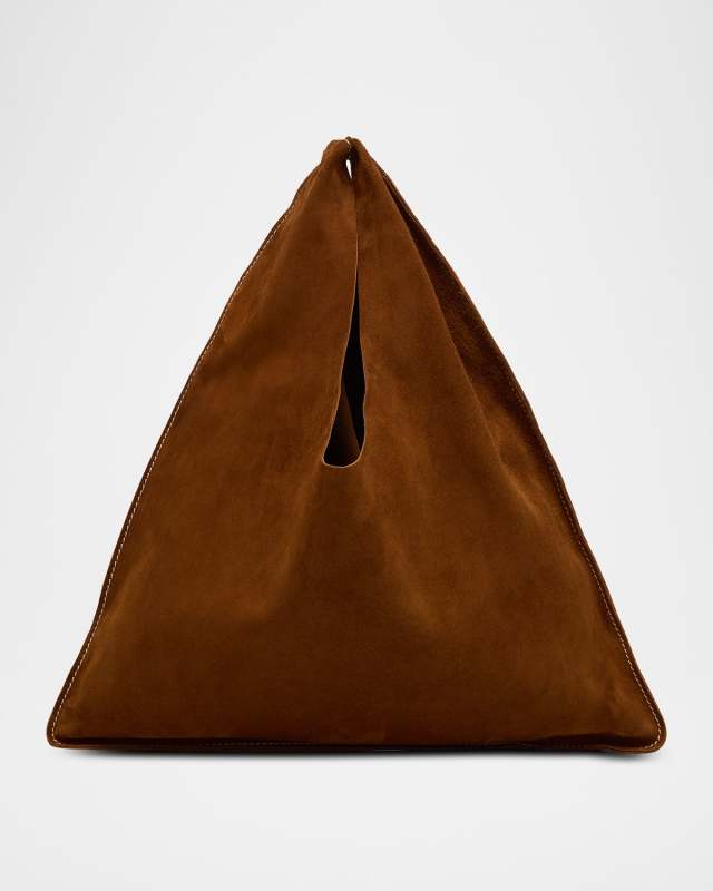 Bindle Small Shoulder Bag in Suede
